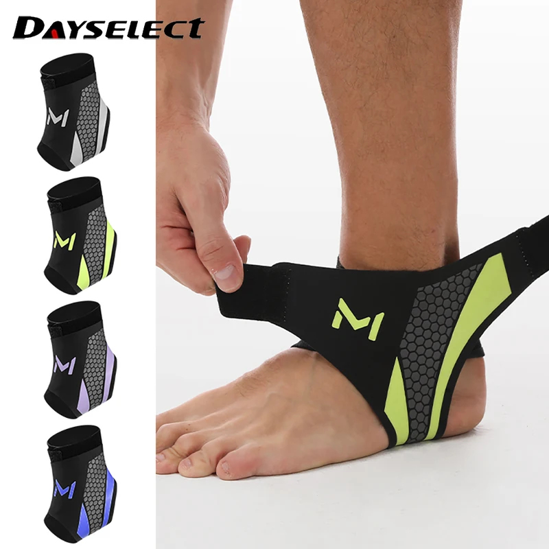 Ankle Mobility Band - 1pc 薄型通気性足首サポートブレース加圧固定スポーツ足首プロテクター捻挫防止腱関節損傷カバー