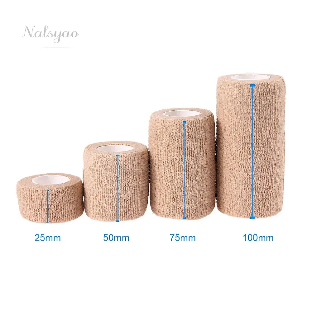 5個入り 2.5/5/7.5/10cm 自己粘着性弾性包帯  - Wrist Wrap Support のレビューと価格