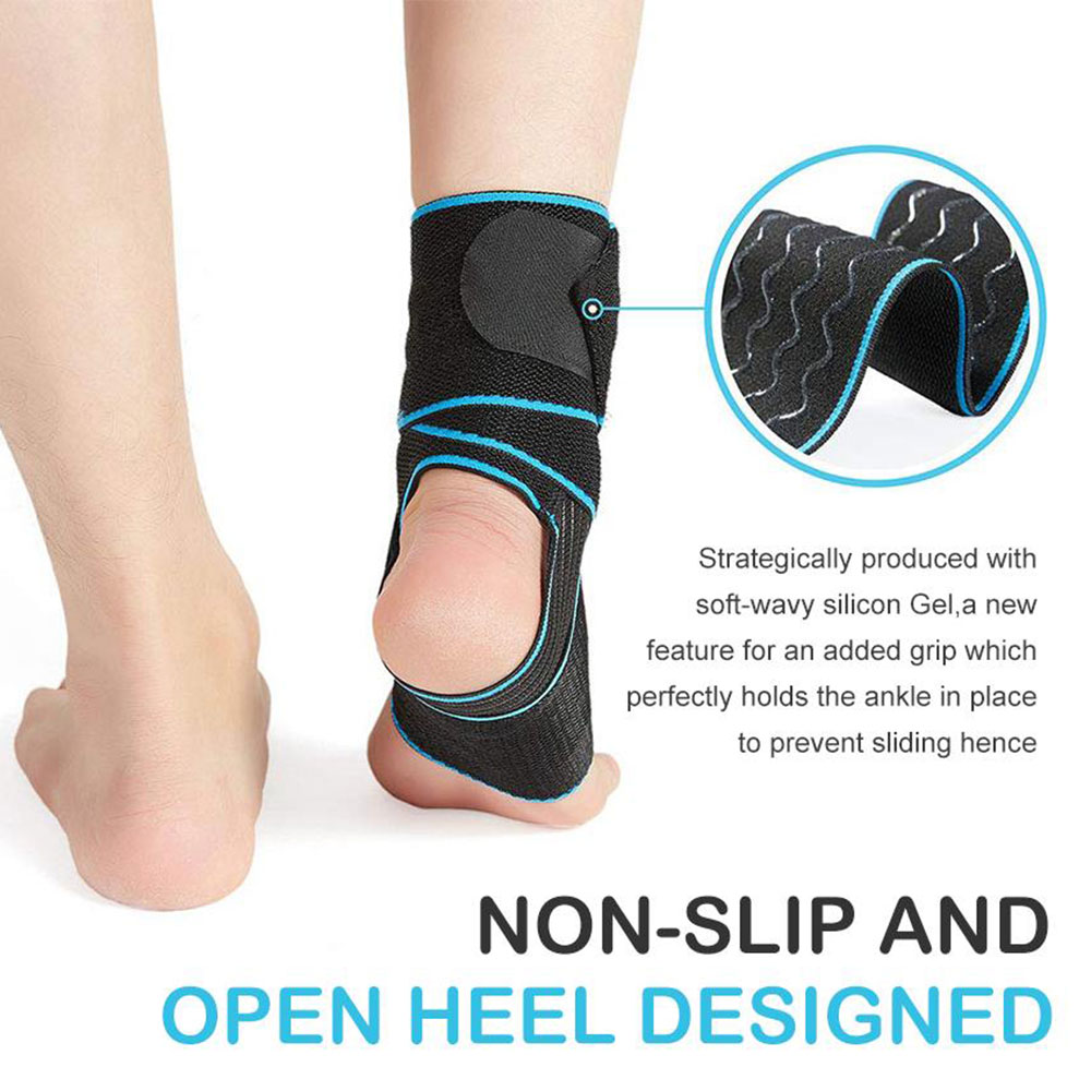 伸縮性のあるシリコンアンクルサポートブレースストラップ、調整 - Ankle Mobility Band のレビューと価格