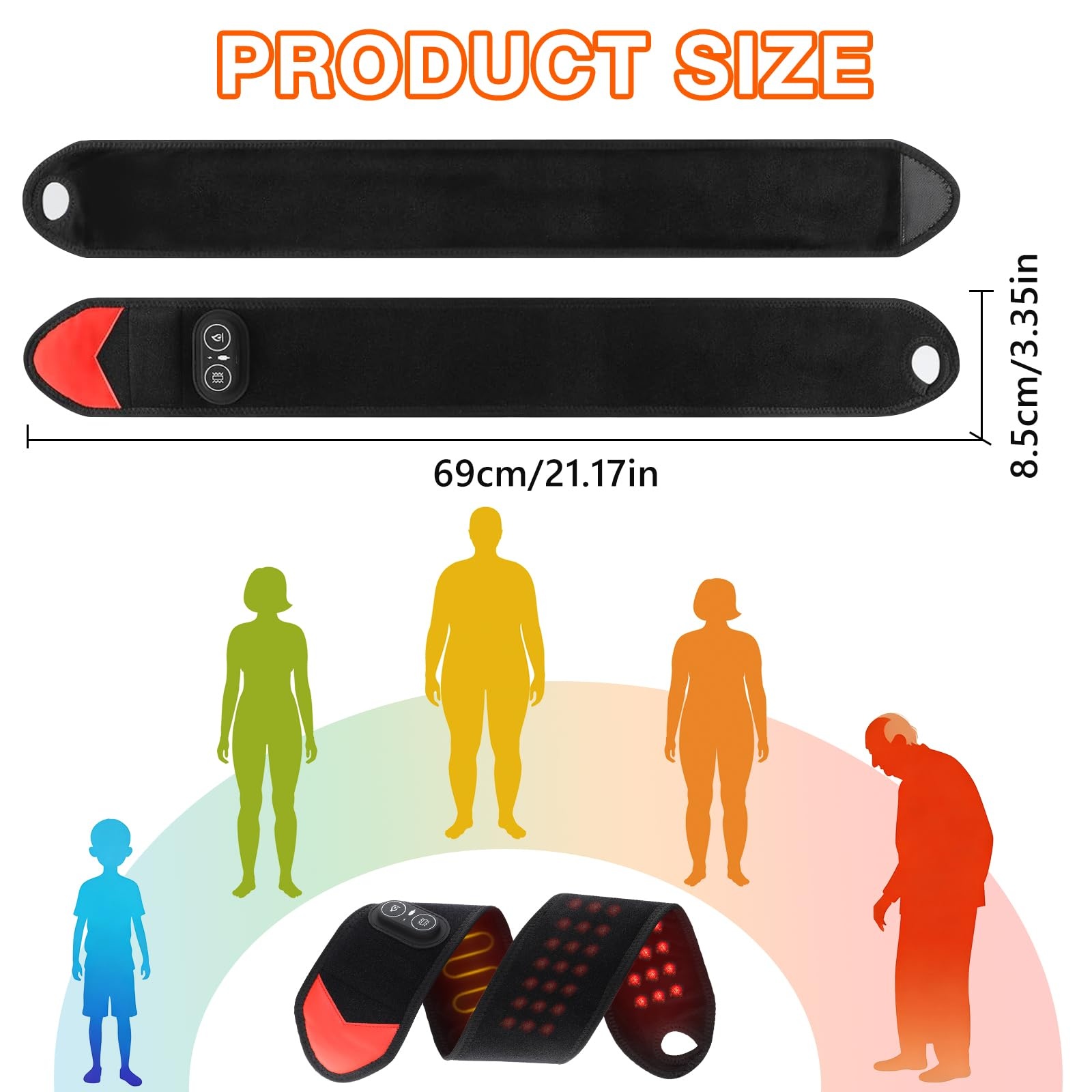 ポータブル赤色光療法ラップ 660nm 850nm LED光 - Ankle Mobility Band のレビューと価格