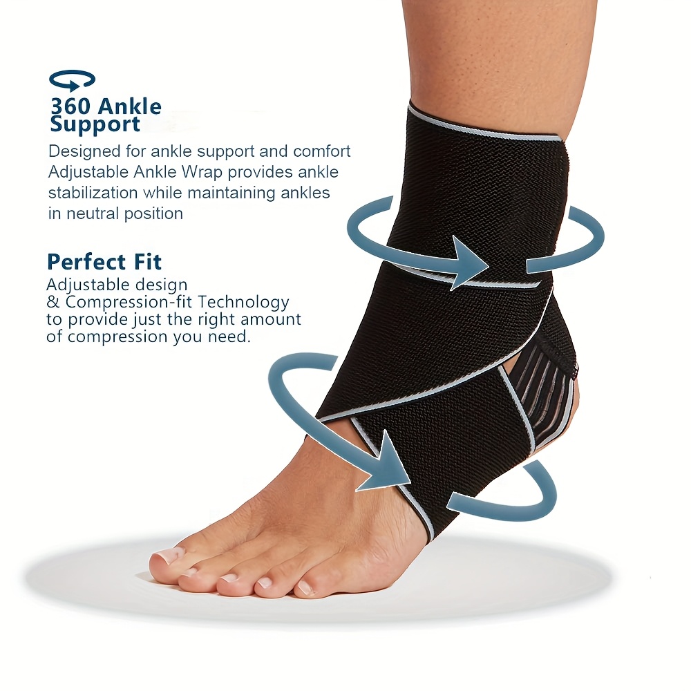 1個入り足首サポートブレース、男女兼用、快適な足首固定具、活 - Ankle Mobility Band のレビューと価格