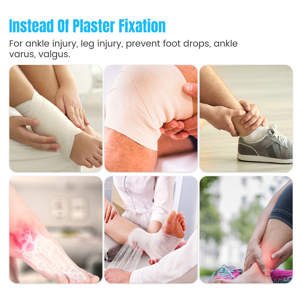 リハビリテーション用下垂足装具、調節可能な足首捻挫装具、安定 - Ankle Mobility Band のレビューと価格