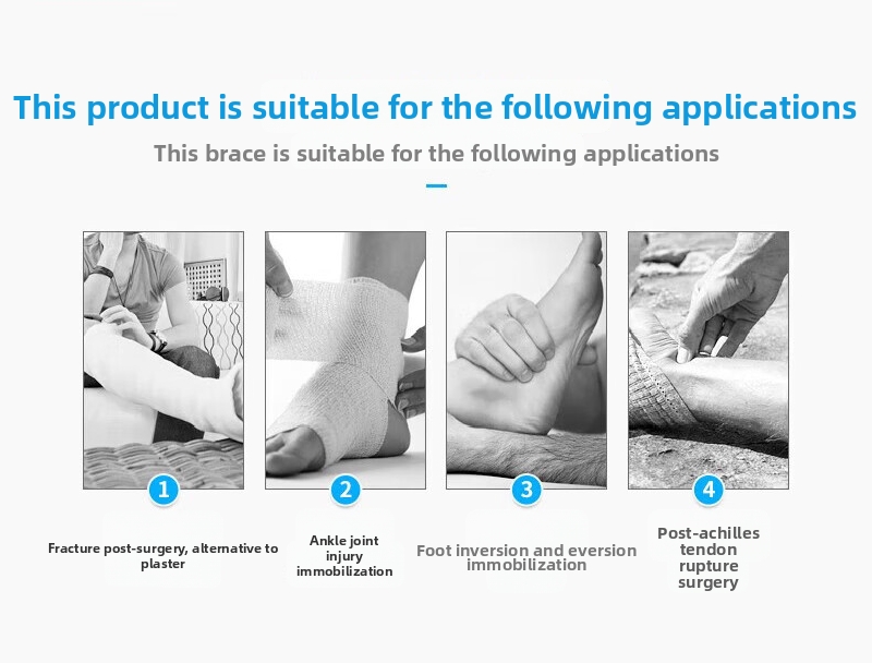 固定式保護足首装具、骨折リハビリ用、軽量通気性足首ブーツ、ア - Ankle Mobility Band のレビューと価格