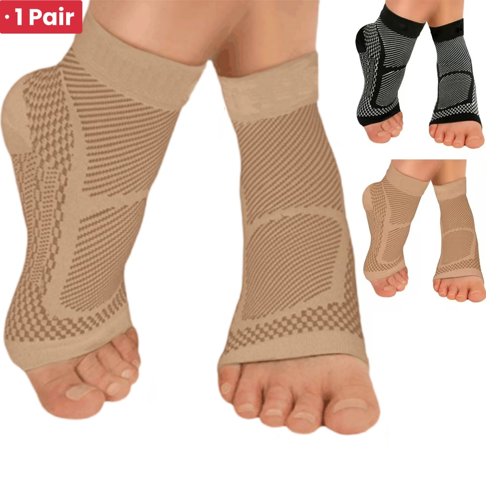 1 ペアスポーツ足首サポートブレース圧縮スリーブ足底筋膜炎靴 - Ankle Mobility Band のレビューと価格